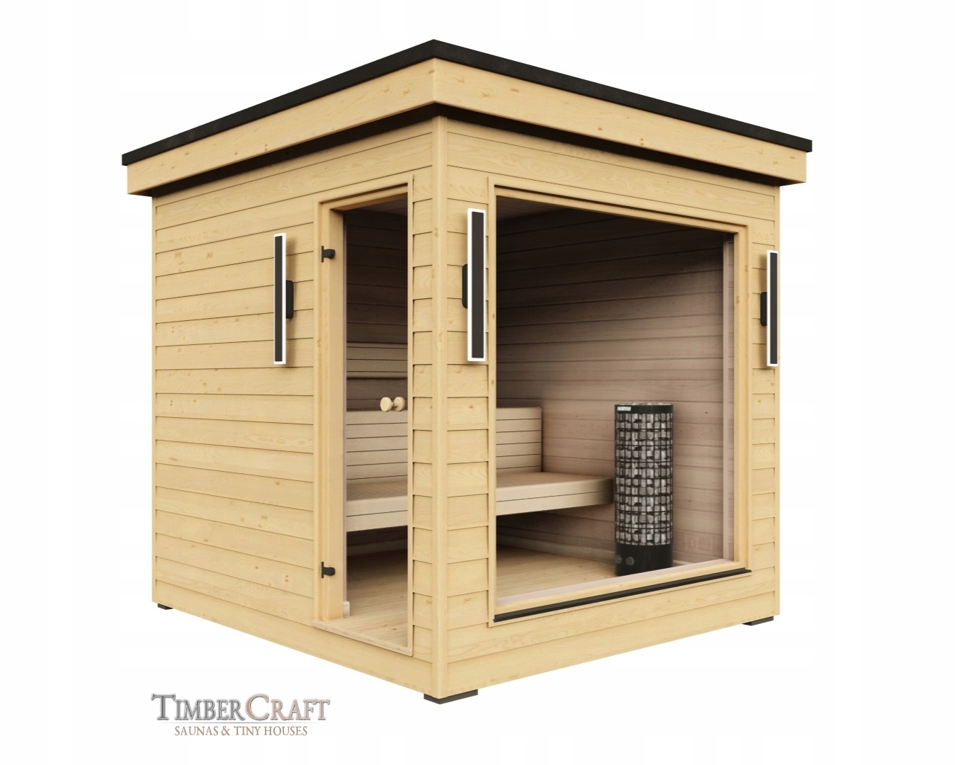 Sauna Lumi – widok główny